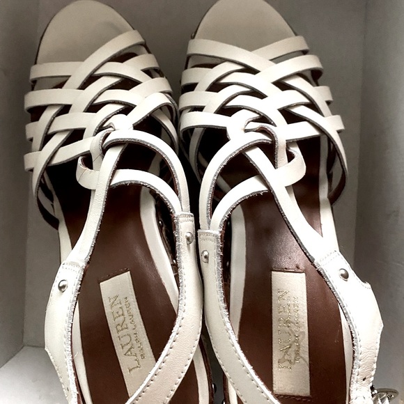 Lauren Ralph Lauren Shoes - White Ralph Lauren Wedges Sandals